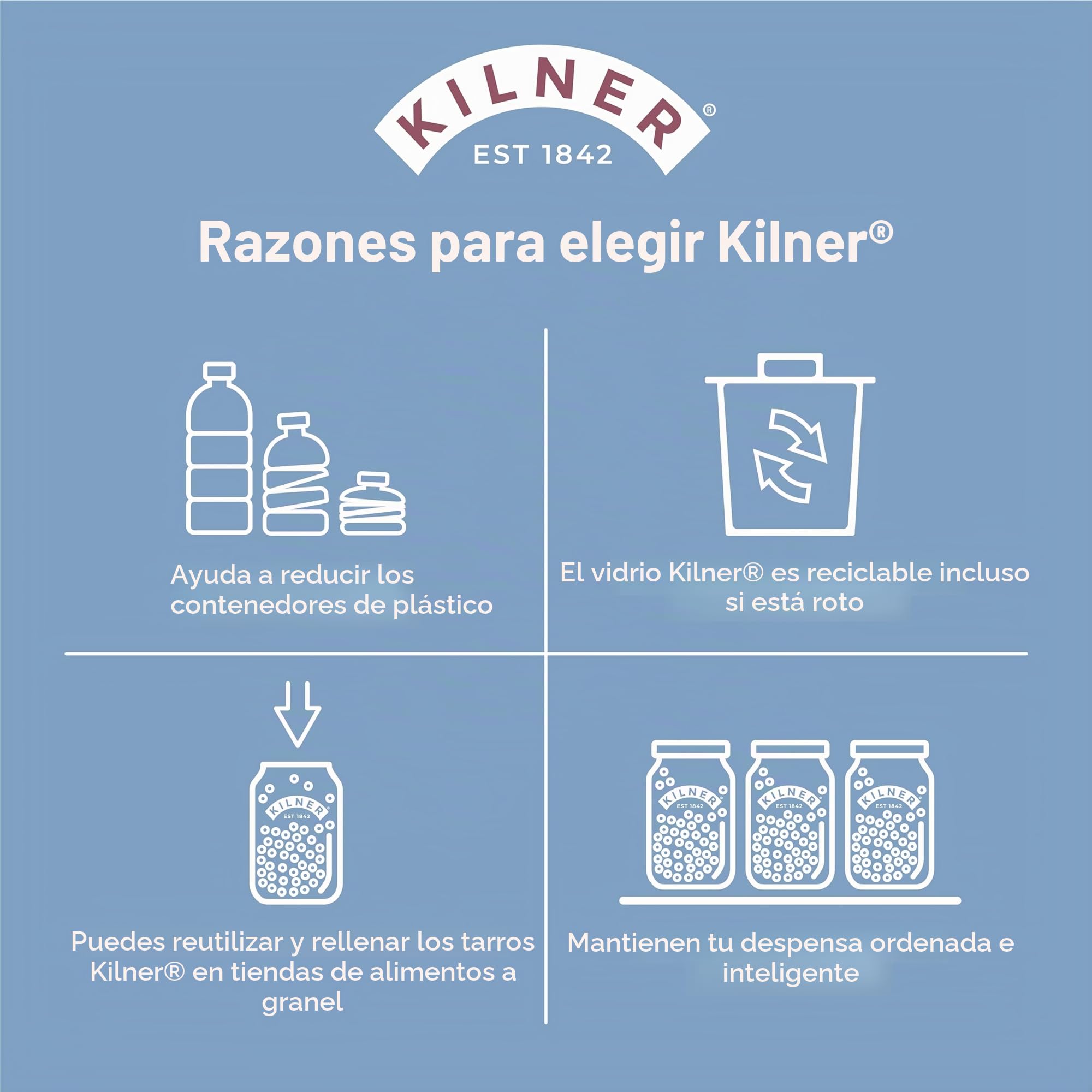 Kilner Cheese Store - Almacenamiento hermético para quesos, sello de silicona extraíble para almacenamiento transpirable, base de cerámica para servir, tapa de vidrio apta para lavavajillas, 8,5 cm x