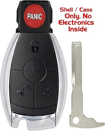 Miniatura 2 de 1 carcasa de repuesto para llavero remoto compatible con vehículos Mercedes Benz - MPN KR55WK49046-02 (sin electrónica ni chip en el interior)
