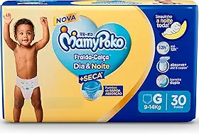 MamyPoko Fralda-Calça Dia&Noite G 30 Unidades