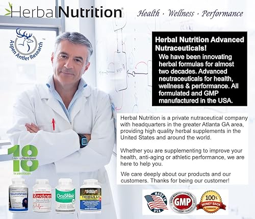 Miniatura 9 de Herbal Nutrition Sleep Formula - Suplemento para dormir multiingrediente con melatonina GABA L-teanina 5-HTP y más te ayuda a dormir como un bebé un