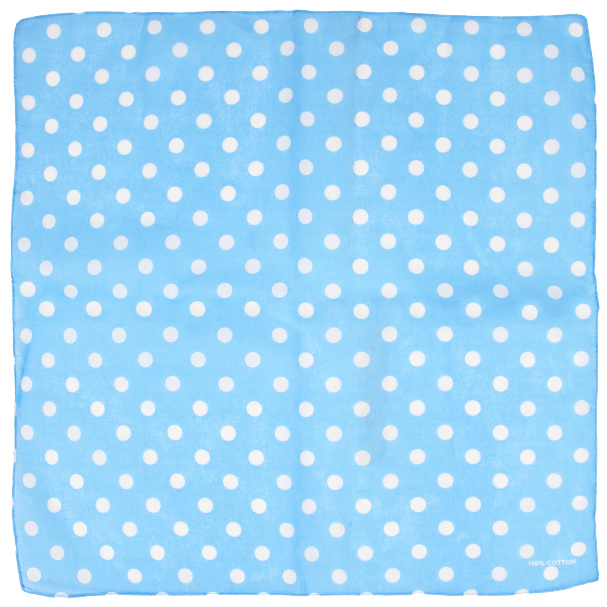 Zac's Alter Ego Vintage Style Large Polka Dots Bandana