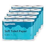 2-Ply Soft Toilet Paper, 30 Rolls (5 Packs of 6), Equivalent to 185 Regular Rolls, Packaging May Vary