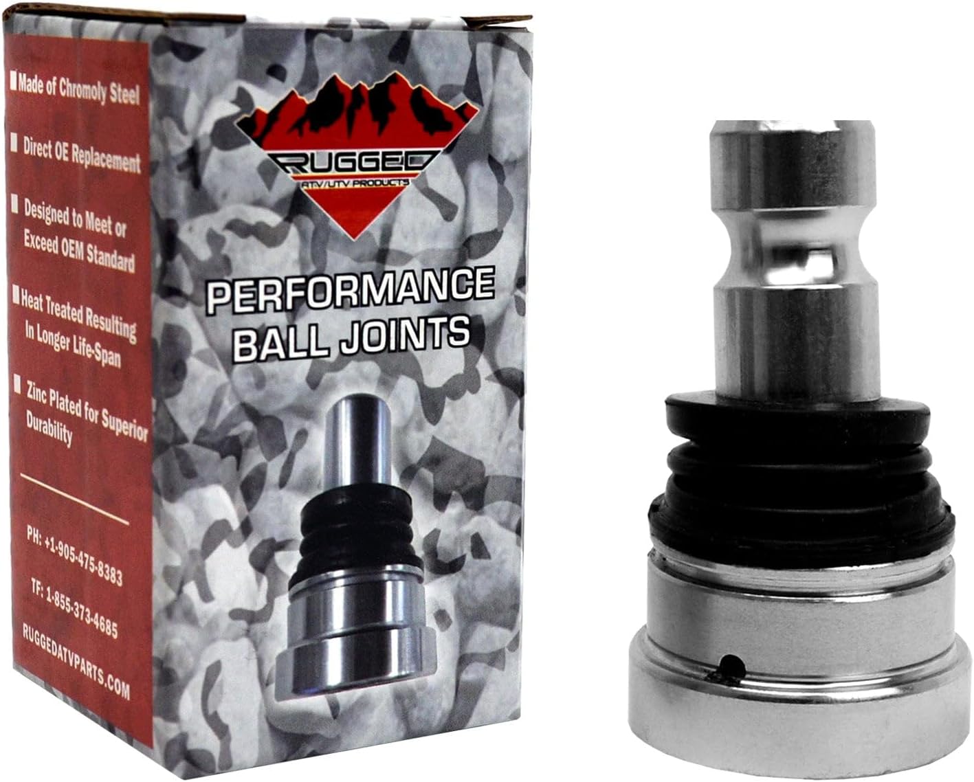 RUGGED Ball Joint for 2008-2011 Arctic Cat 700 EFI 4x4 Auto TRV Cruiser Lower,Upper OEM: 0405-483