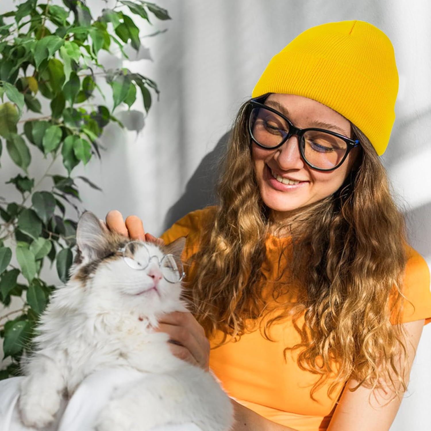 American Trends Beanie Hat for Men Women Smile Face Trinidad and