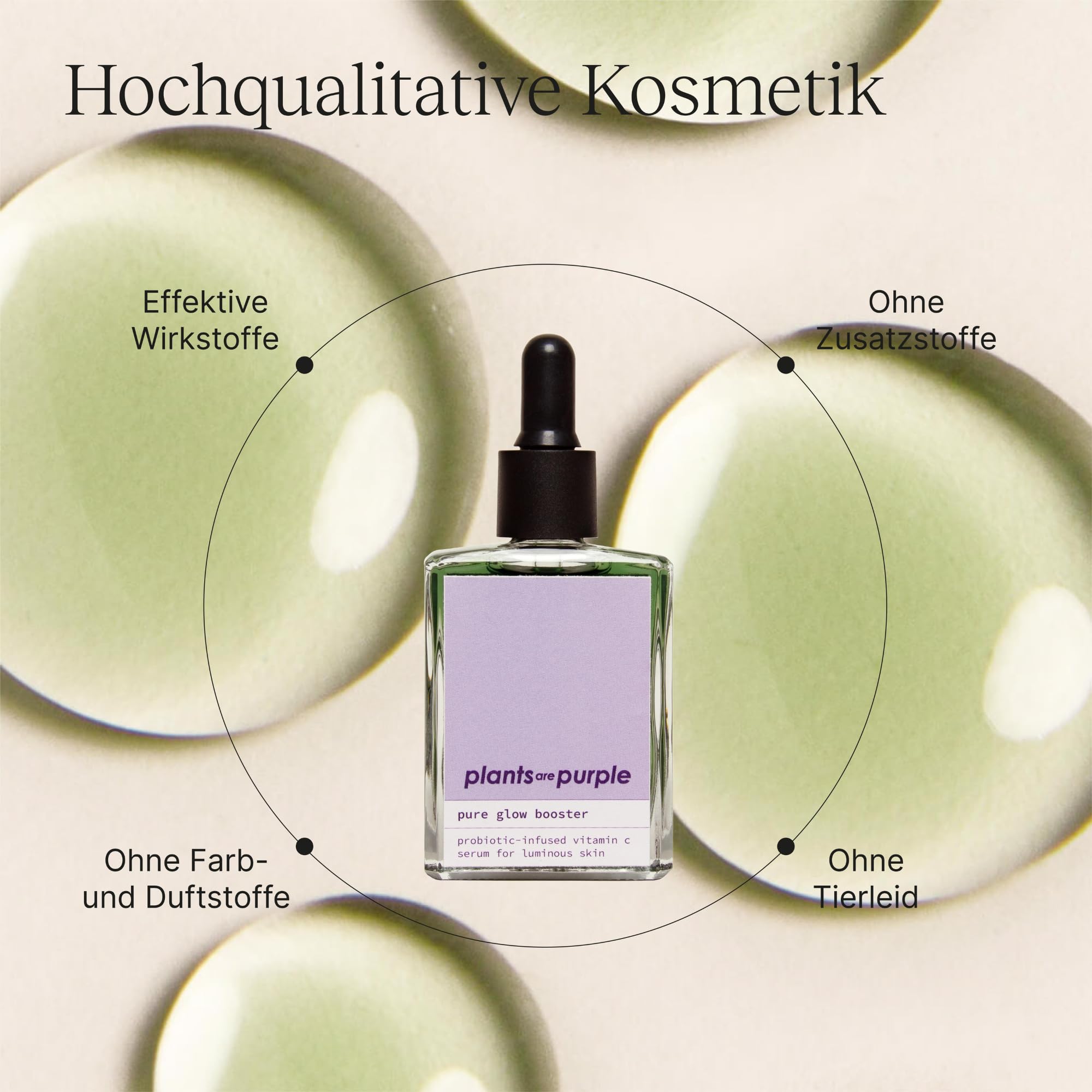 Pure Glow Booster Probiotico 20% Vitamina C Siero per pelle radiosa, 30 ml