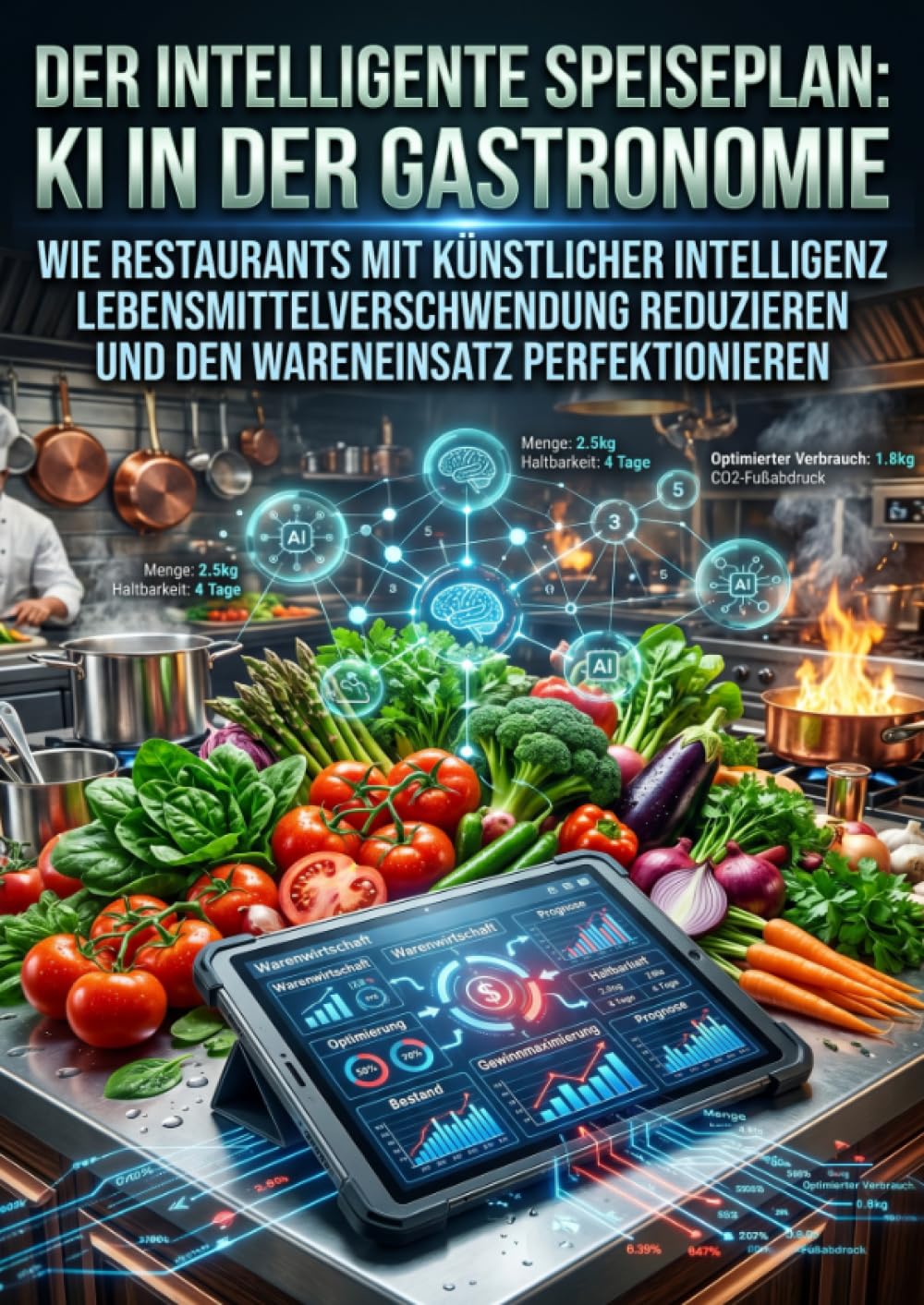 Der intelligente Speiseplan: KI in der Gastronomie: Wie Restaurants mit künstlicher Intelligenz Lebensmittelverschwendung reduzieren und den Wareneinsatz perfektionieren