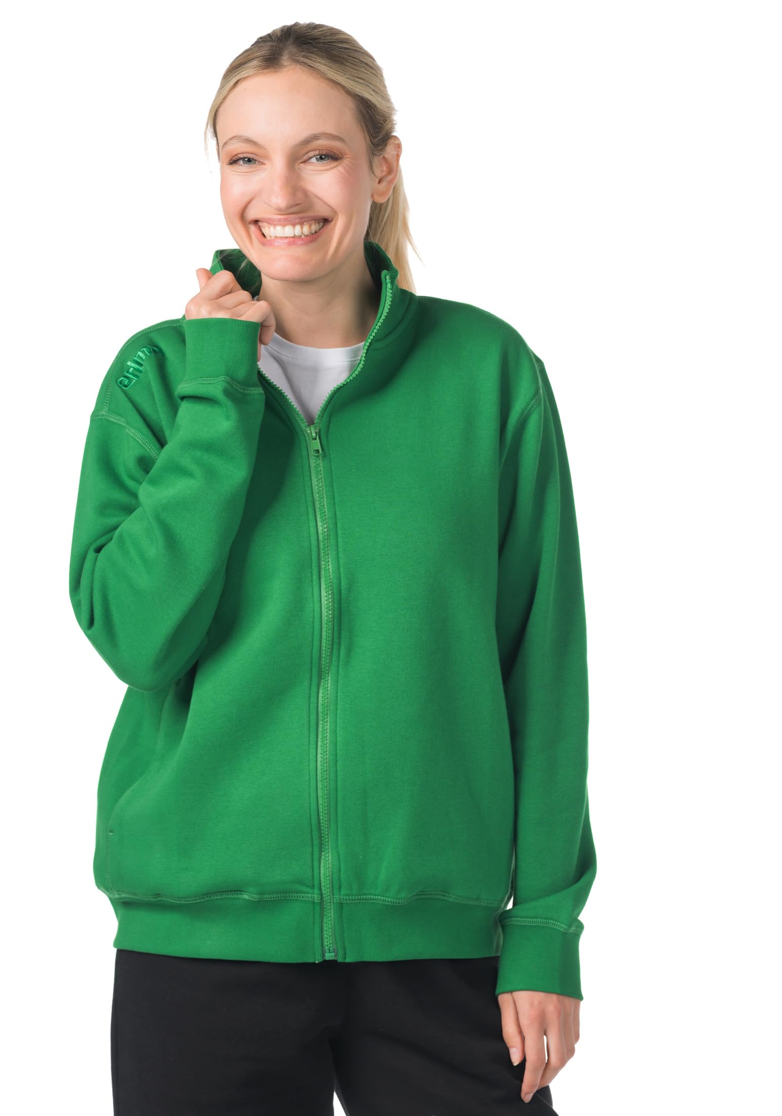 Erima Women's TS Sweat Jacket (2072548) emerald, 38