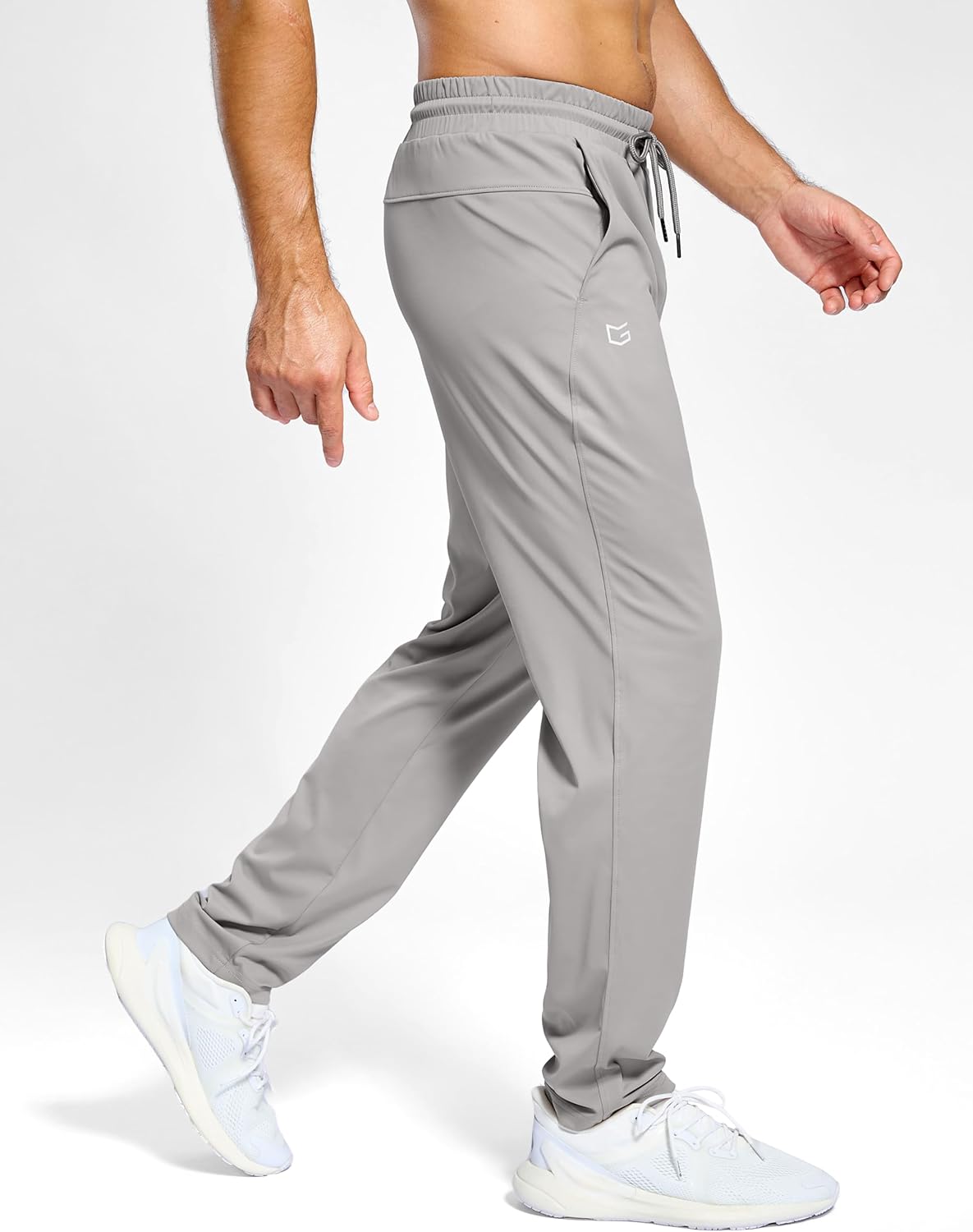 G Gradual Men's Sweatpants with Pockets Lightweight Workout Athletic Track Pants Stretch Gym Running Jogging Joggers for Men - Image 2