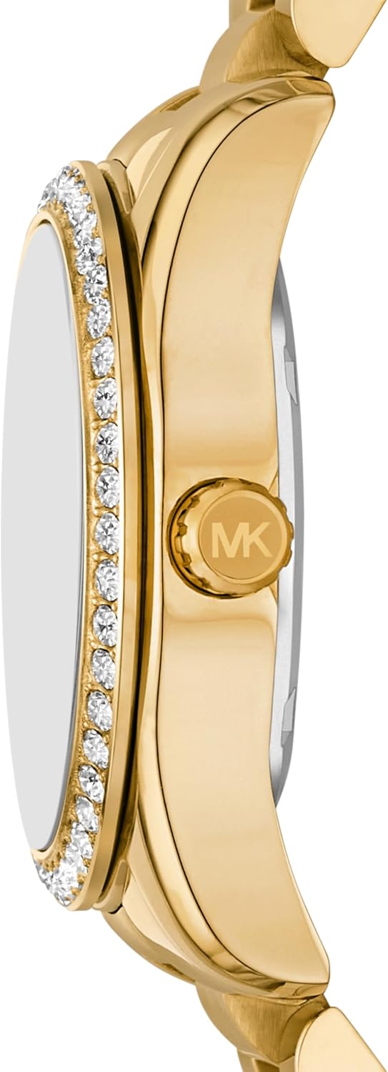 Michael Kors Women's Lexington Multifunction Gold-Tone Stainless Steel Watch (Model: MK4982) - Image 3