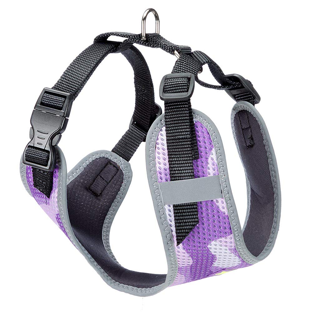 Ferplast Dog Harness Medium NIKITA S, Breathable Dog Harness, Padded and Adjustable, Easy to Wear, Reflective Edges