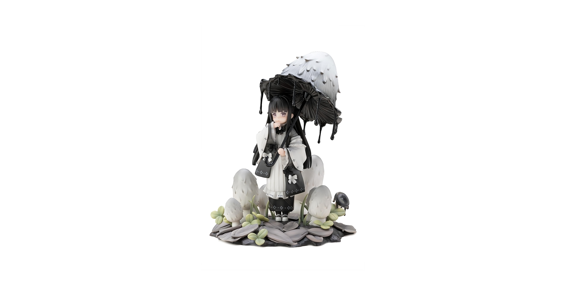 マッシュルームガールズ　フィギュア ササクレヒトヨダケ マッシュルームガールズシリーズ No.4 ササクレヒトヨタケ 1/1