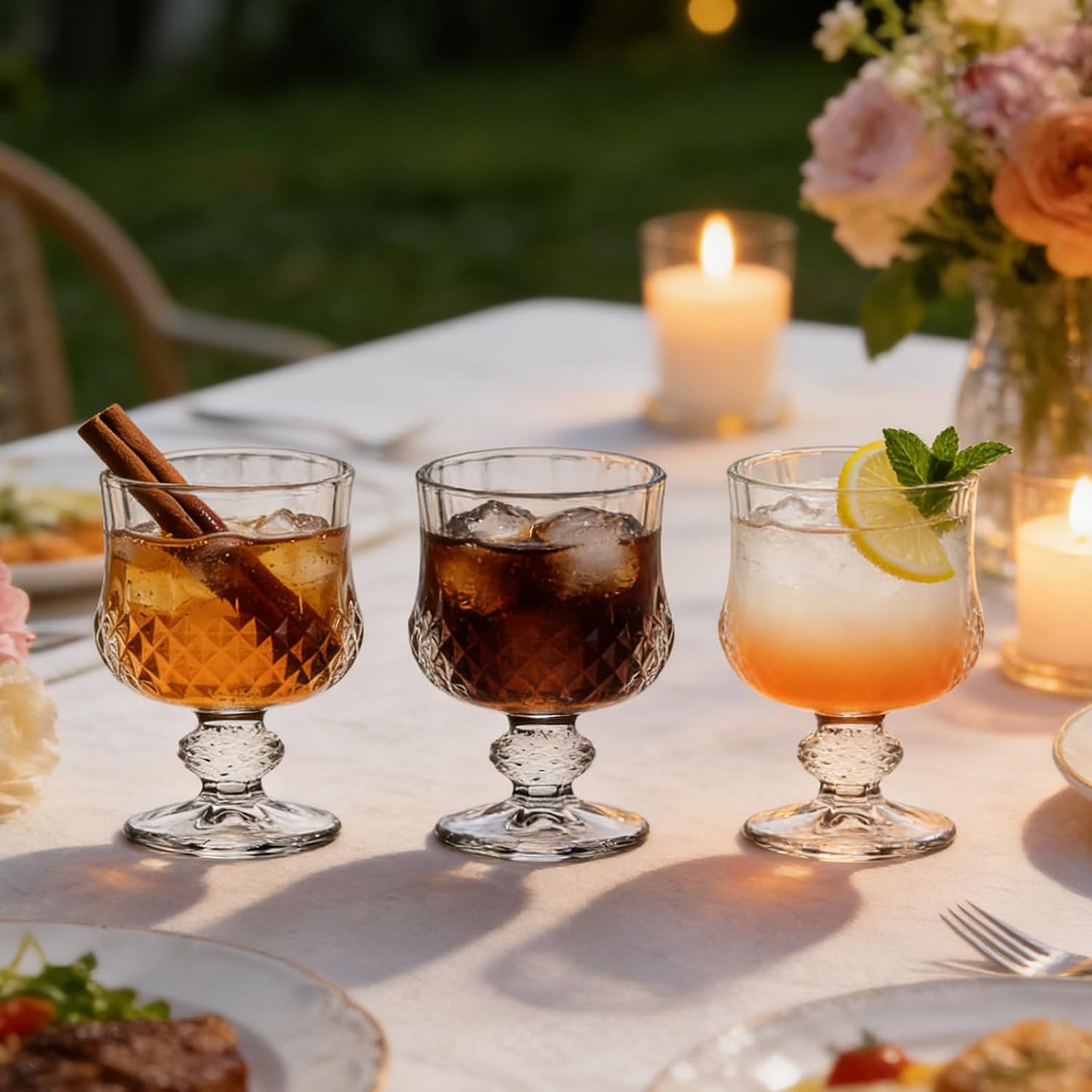 1.75oz Shot Glasses Set of 6/Cordial Glasses/Sherry Glasses/Super Cute Shot Glasses/Classical Style/Lead-free