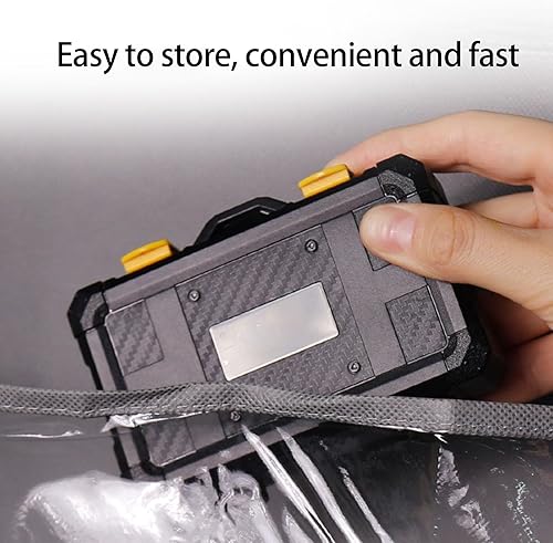 Miniatura 9 de Space Saving Over The Door Handbag Storage Organiser White PVC Hanging Bag for Closet Bedroom Home Organization Tool