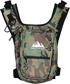 Chest Pack with Flip-Access Phone Pocket — Minimalist Chest Rig for Skiing, Snowboarding, Hiking & Travel | Phone Usable While in Pocket | Adjustable Vest Bag for Men & Women