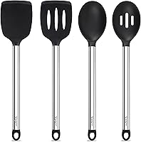 Vista 1 de Vayvnt Juego de utensilios de cocina 4pcs Negro