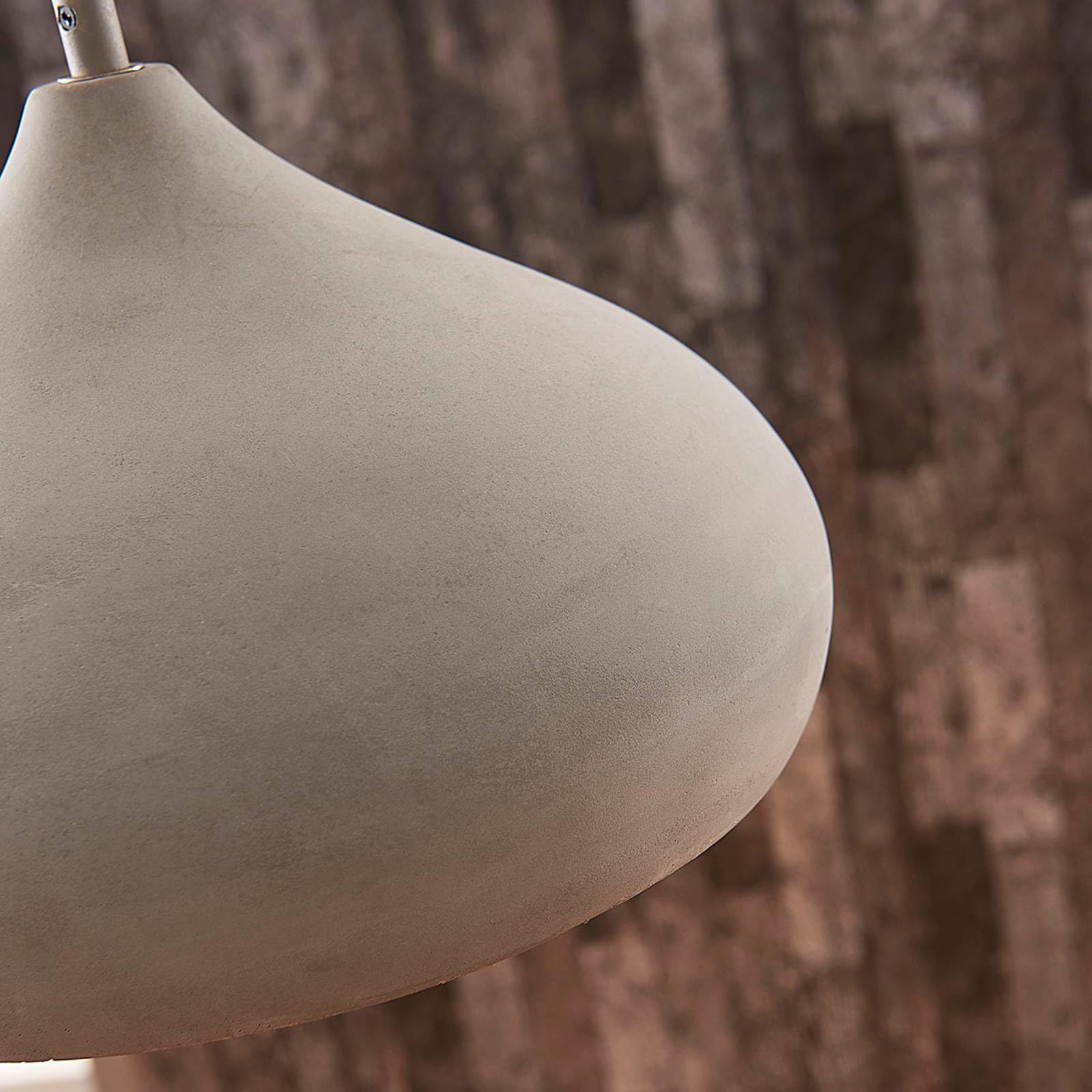Lindby Lampada a sospensione dimmerabile (Moderno) colore Grigio ad es. Soggiorno & Sala da pranzo lampada, soffitto plafoniera illuminazione