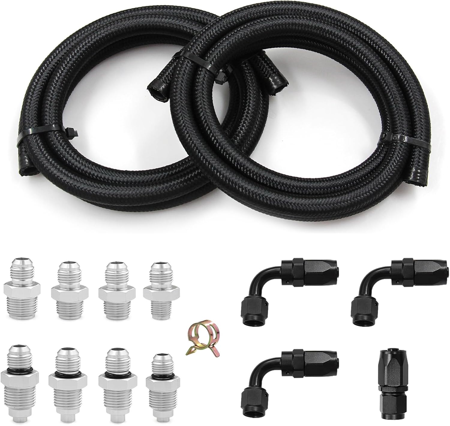 Universal Power Steering Pump Hose Kit For 19502000 GM LS