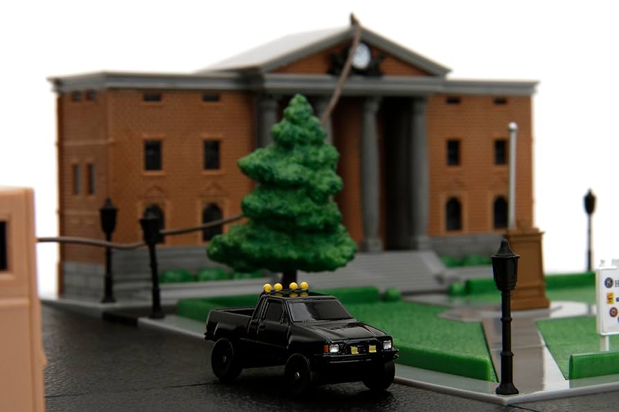 ミニカー NANO SCENE BTTF HILL VALLEY COURTHOUSE Back to the Future Hill Valley Courthouse - Nano Scene | eBay