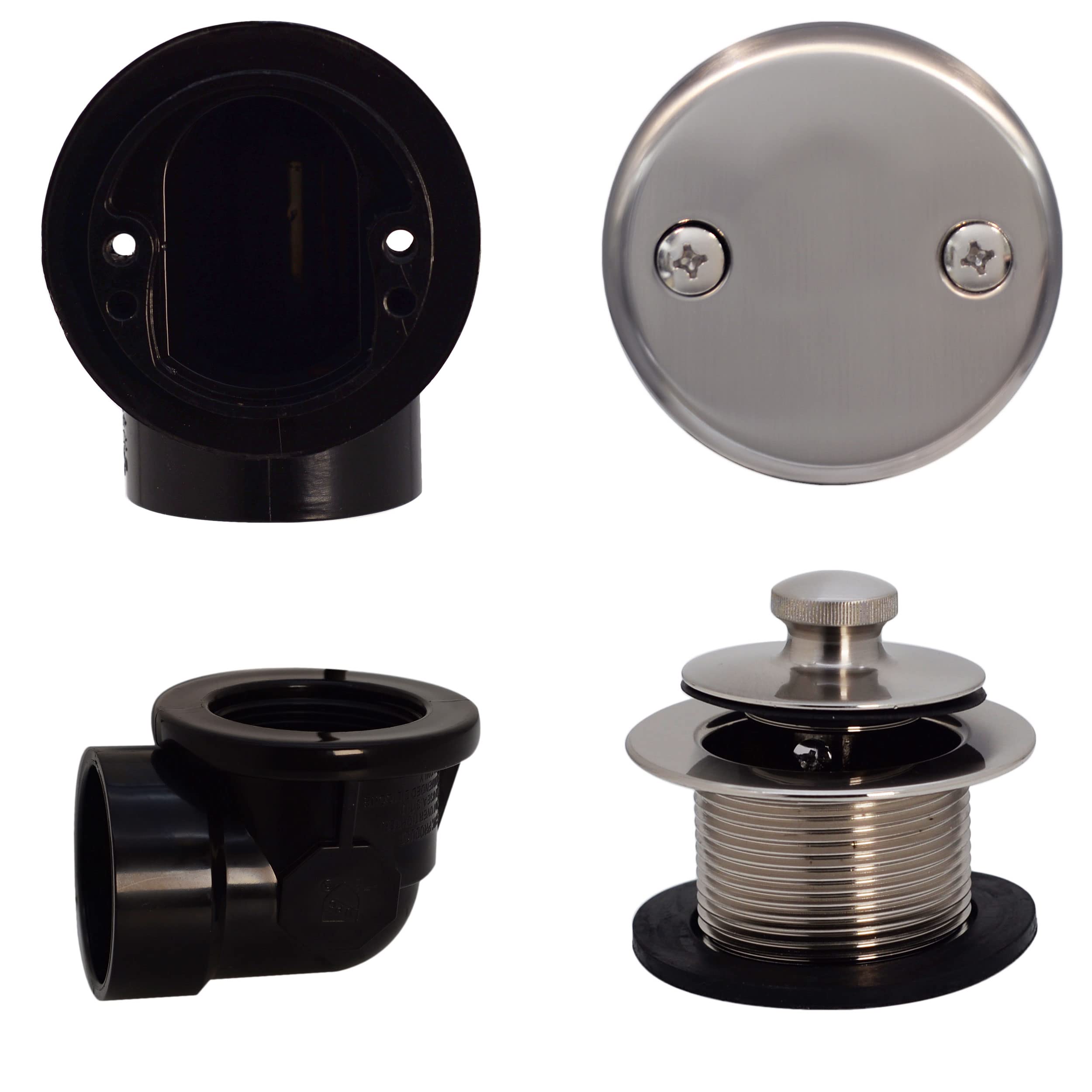 Westbrass D574-20 Paquete de Fontanero, Metalizado