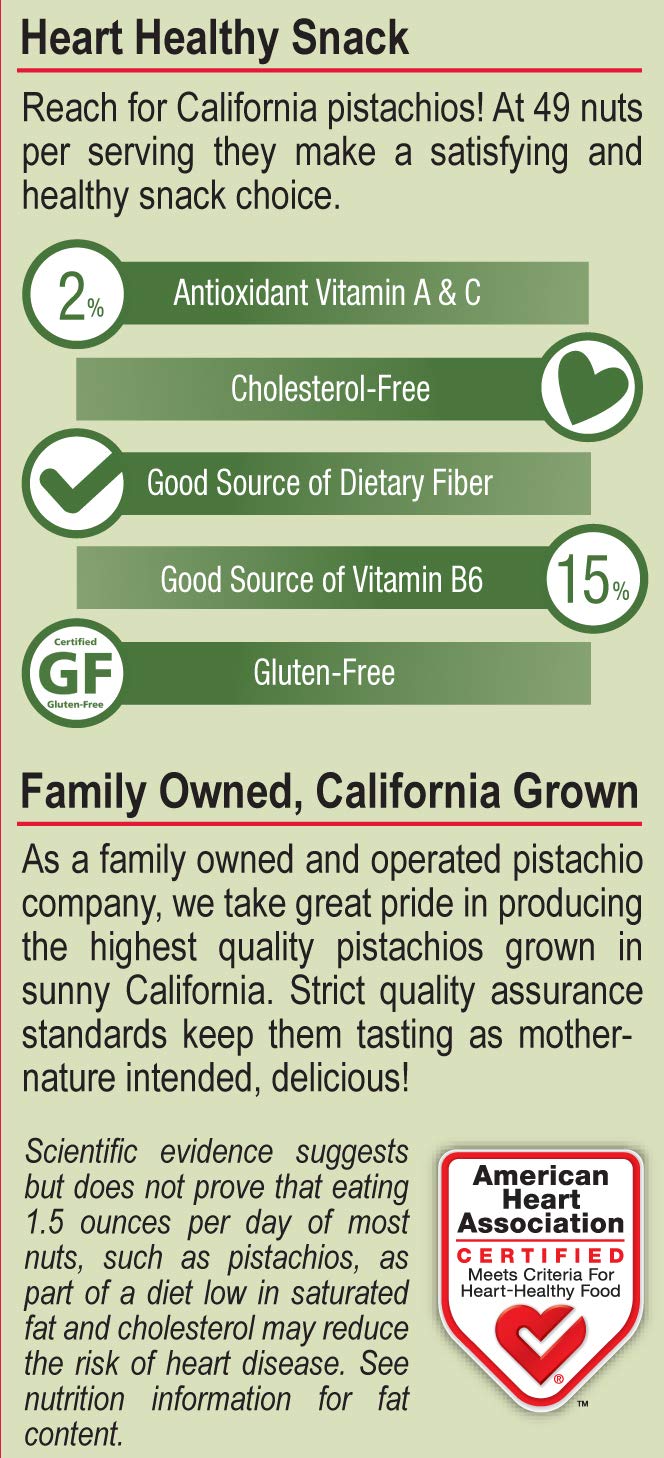 Setton Farms Roasted and Salted Premium California Pistachios 2lb Bag Certified NonGMO Gluten Free Vegan & Kosher, Dry Roasted With Sea Salt, 32 Oz