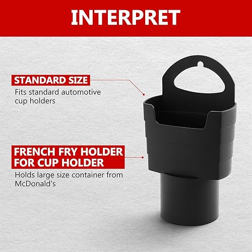 Miniatura 3 de Soporte para papas fritas para automóvil, divertido regalo de elefante blanco o relleno de calcetines para hombres y mujeres