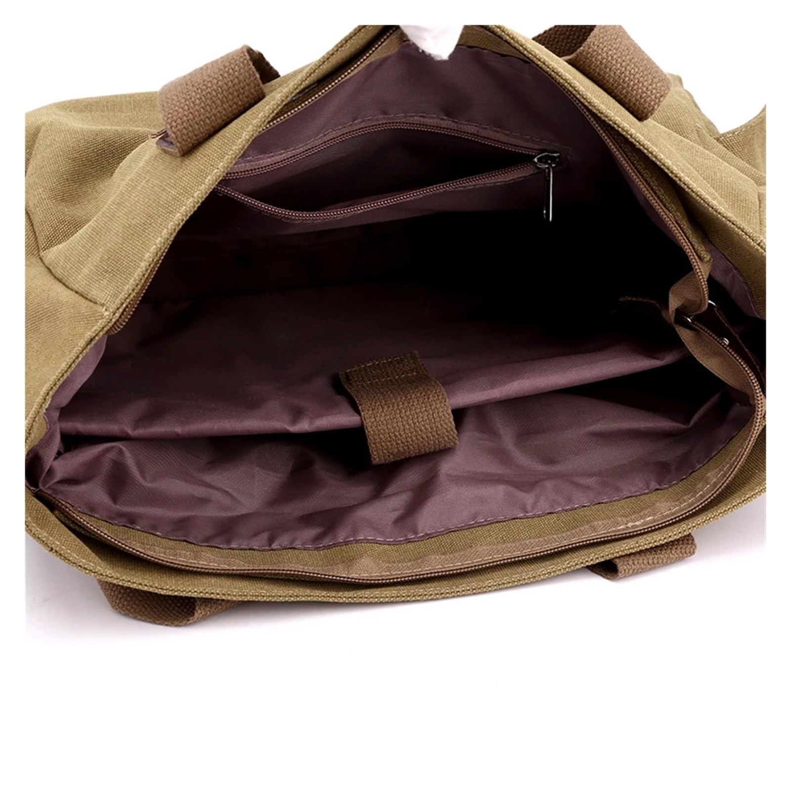 Borsa a tracolla retrò in tela, borsa da pendolarismo