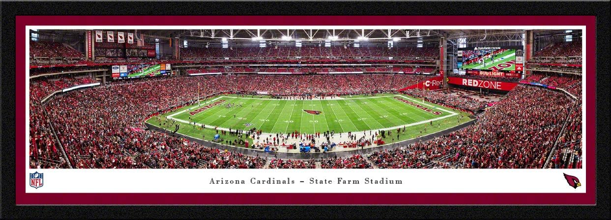 Arizona Cardinals Football - NFL Panoramic Posters and Wall Decor by Blakeway Panoramas