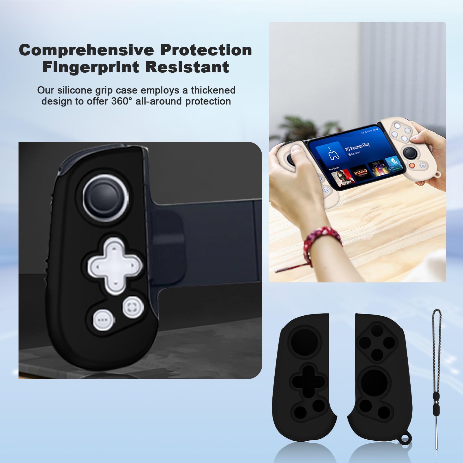 Amazon.co.jp: AIZHIYI バックボーンワンモバイルゲームコントローラー