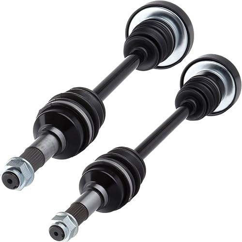 Vista 361 de SCITOO 1333081 1333947 Eje CV trasero izquierdo derecho para 2016-2020 para Polaris General 1000 2017-2020 para Polaris General 4 1000 2015-2018