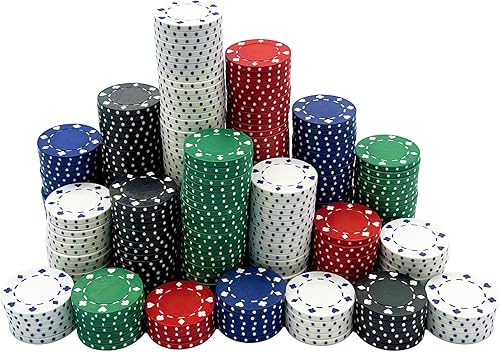 Miniatura 2 de SEETOOOGAMES Fichas de póquer de casino - 100 piezas 0.41 oz Diseño adecuado - 4 colores