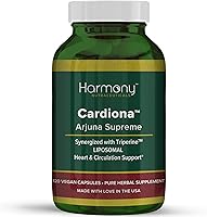 Vista 12 de Arjuna Supreme – Synergized with Triperine - HIghest Potency Maximum Bio-activity Liposomal Dr. Gumman's Harmony Nutraceuticals Herb for