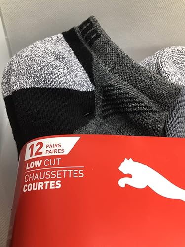 Miniatura 2 de PUMA Calcetines deportivos de corte bajo con control de humedad para hombre