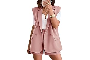 Womens Fashion Two Piece Terno Set for Summer Work and Casual Wear