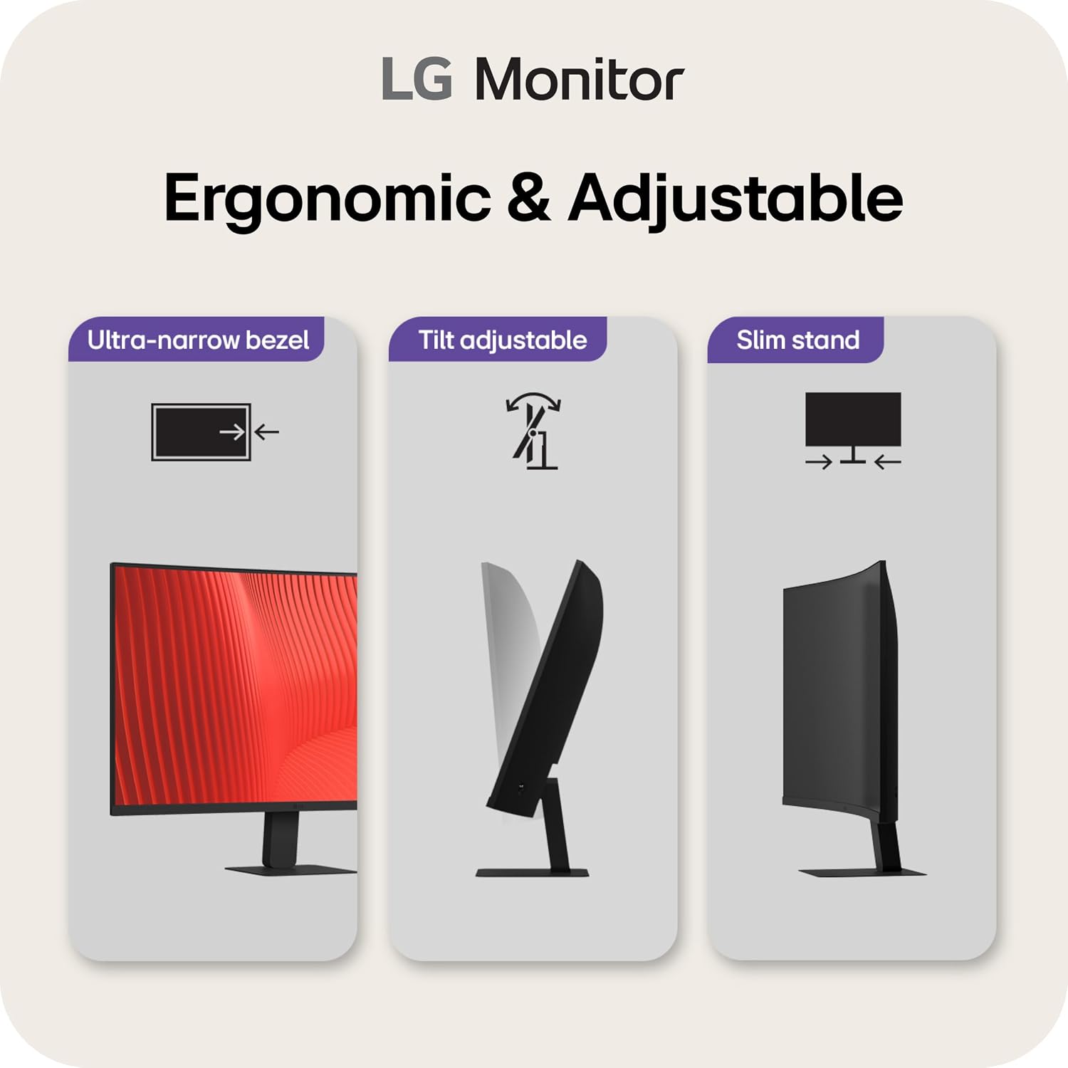 Ultimate | LG 27U421A-B 27-inch Full HD Curved Computer Monitor, 100Hz, 5ms, HDR10, 3-Side Borderless, Switch, HDMI, USB Type-C 15W PD, Tilt Slim Stand, Black, Without Speaker | FULL HD 2026 - view 5