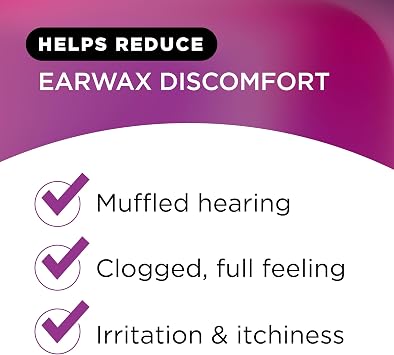 LIPO Earwax Removal Drops, Ear Cleaning for Wax & Clogged Ears, 0.5 fl oz | Peroxide-Free, Gentle, Hygiene Support, Build-Up & Daily Use