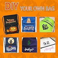 Vista 3 de HOLYLUCK - Mochila, bolsa deportiva con cordón ajustable para gimnasio