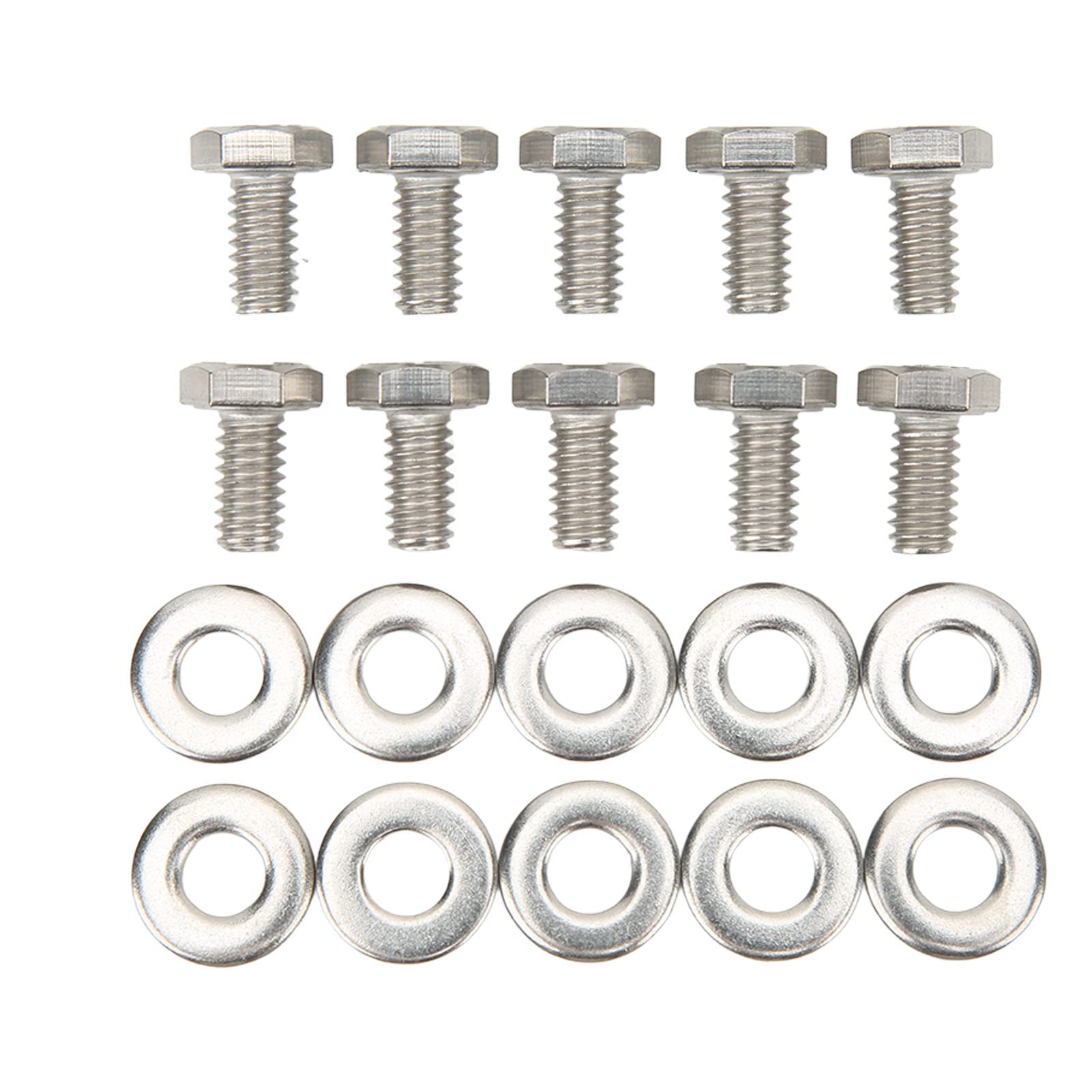 Kit di bulloni esagonali per motore in acciaio inossidabile da 211 pezzi per Small Block 265 283 305 327 350 400, bulloni ad alta resistenza e antiruggine con rondelle e dadi per