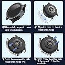 CASENED Tempered Glass Protective Case for Apple Watch Series 10 (2024) 46mm – Ultra-Thin, Scratch-Resistant (Transparent, Galaxy Watch 5 Pro [45mm]) gallery image