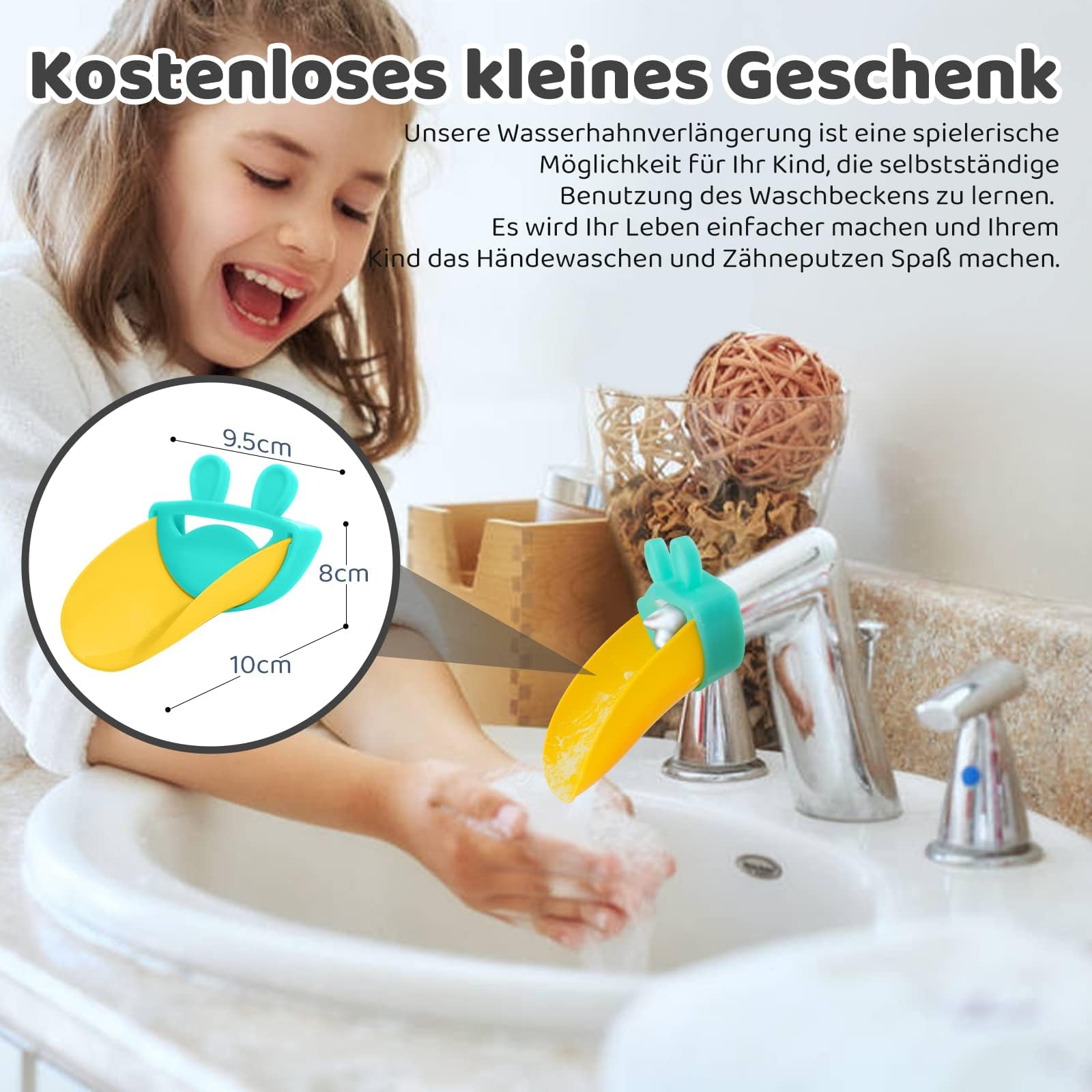 Onasti Sgabello a due gradini per bambini, Scaletta gradini, Sedile per Addestramento per WC, Multifunzione, Regolabile in Altezza, Con braccioli, Antiscivolo - Da 1.5 a 5 Anni circa