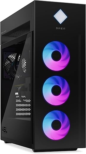 HP OMEN 45L GT22 Gaming Desktop PC - Intel Core i9, 32GB RAM