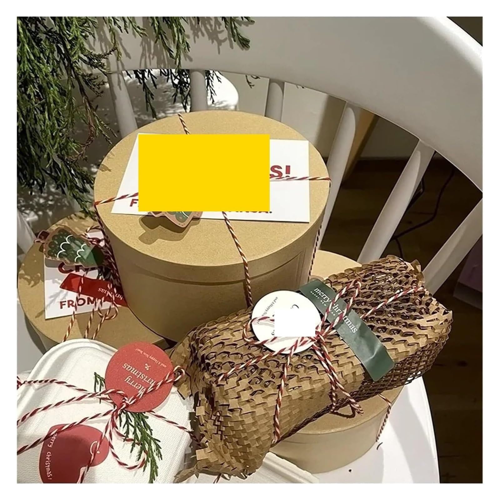 Papier pakowy o strukturze plastra miodu, Rolka papieru opakowaniowego o strukturze plastra miodu, wielokolorowa, 50 cm x 1-9 M(Purple,W50cm X L9M)