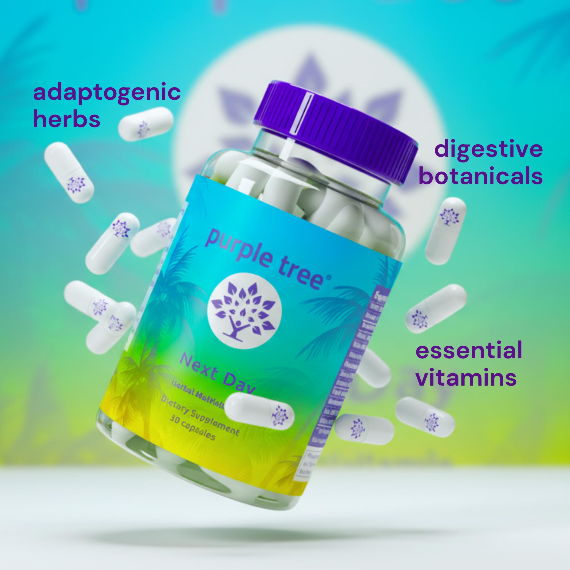 Purple Tree Next Day