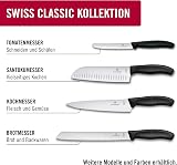 Victorinox Swiss Classic 6-Piece Breakfast Knife Set, 11 cm, Red - 6