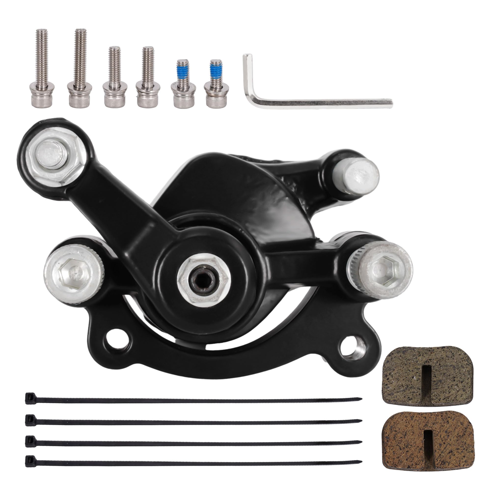 Front & Rear Disc Brake Calipers With Pads – For 49cc Mini Dirt Bikes, Pit Bikes, Pocket Rockets