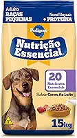 Ração Pedigree Nutrição Essencial Carne Ao Leite Para Cães Adultos 15kg