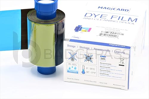 Miniatura 8 de Magicard MA250YMCKOK Kit de cinta de color (YMCKOK, 250 impresiones) para impresoras de tarjetas Enduro y Rio Pro Series directamente del fabricante