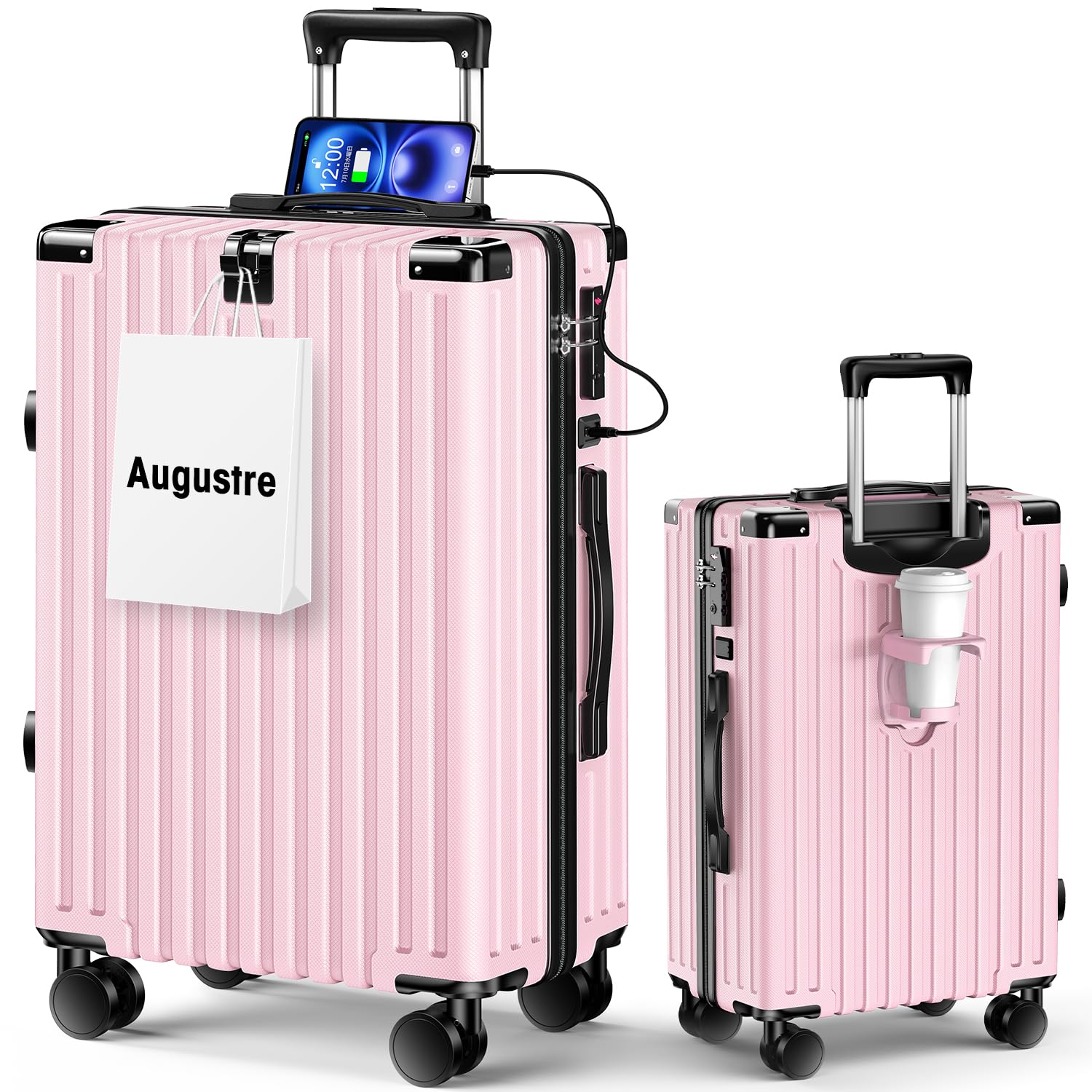 [Augustre] スーツケース 機内持ち込み 超軽量 キャリーケース 大型…