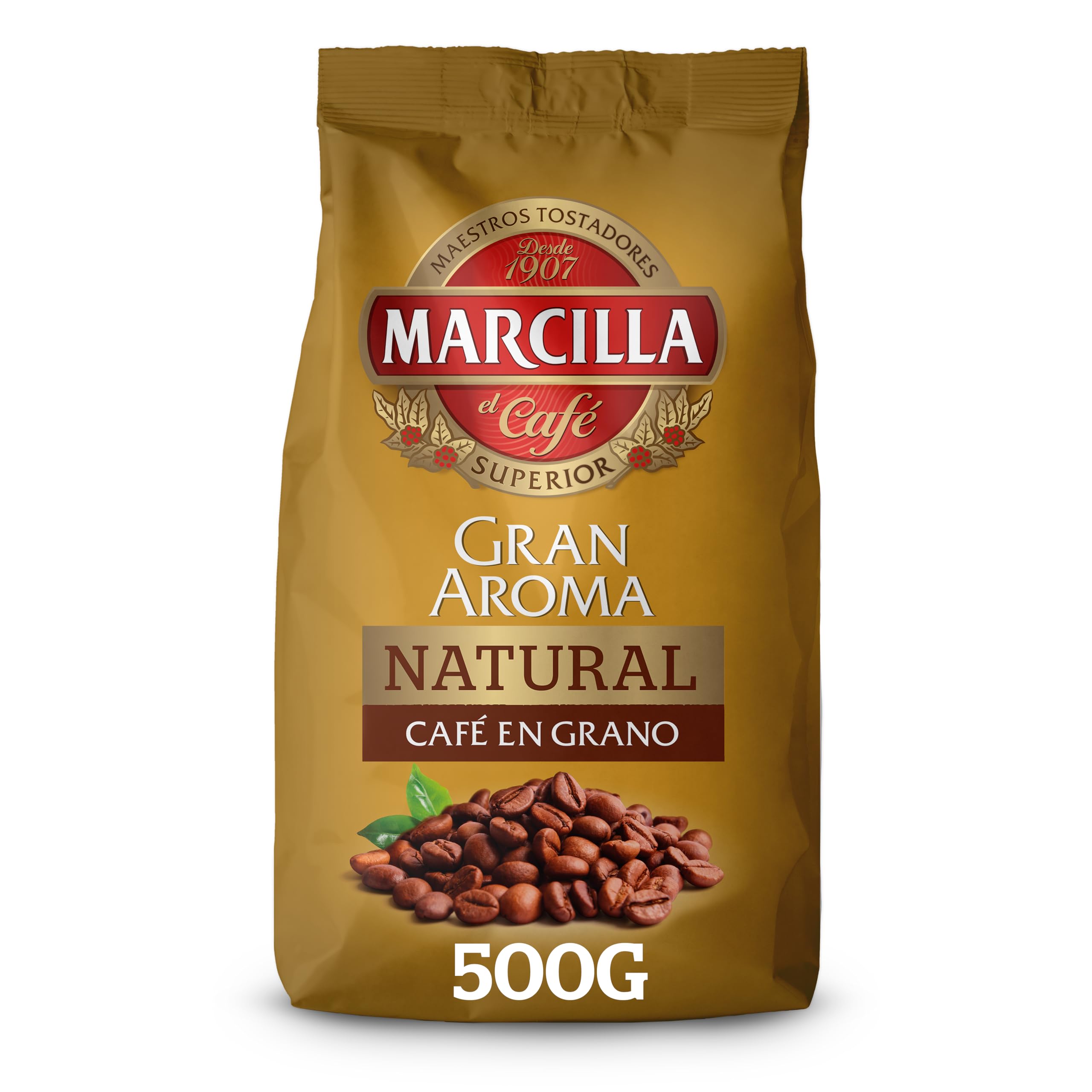 Marcilla Café Grano Puro Arábica Sudamérica Brasil & Colombia 400 g (Paquete de 2) — view 5