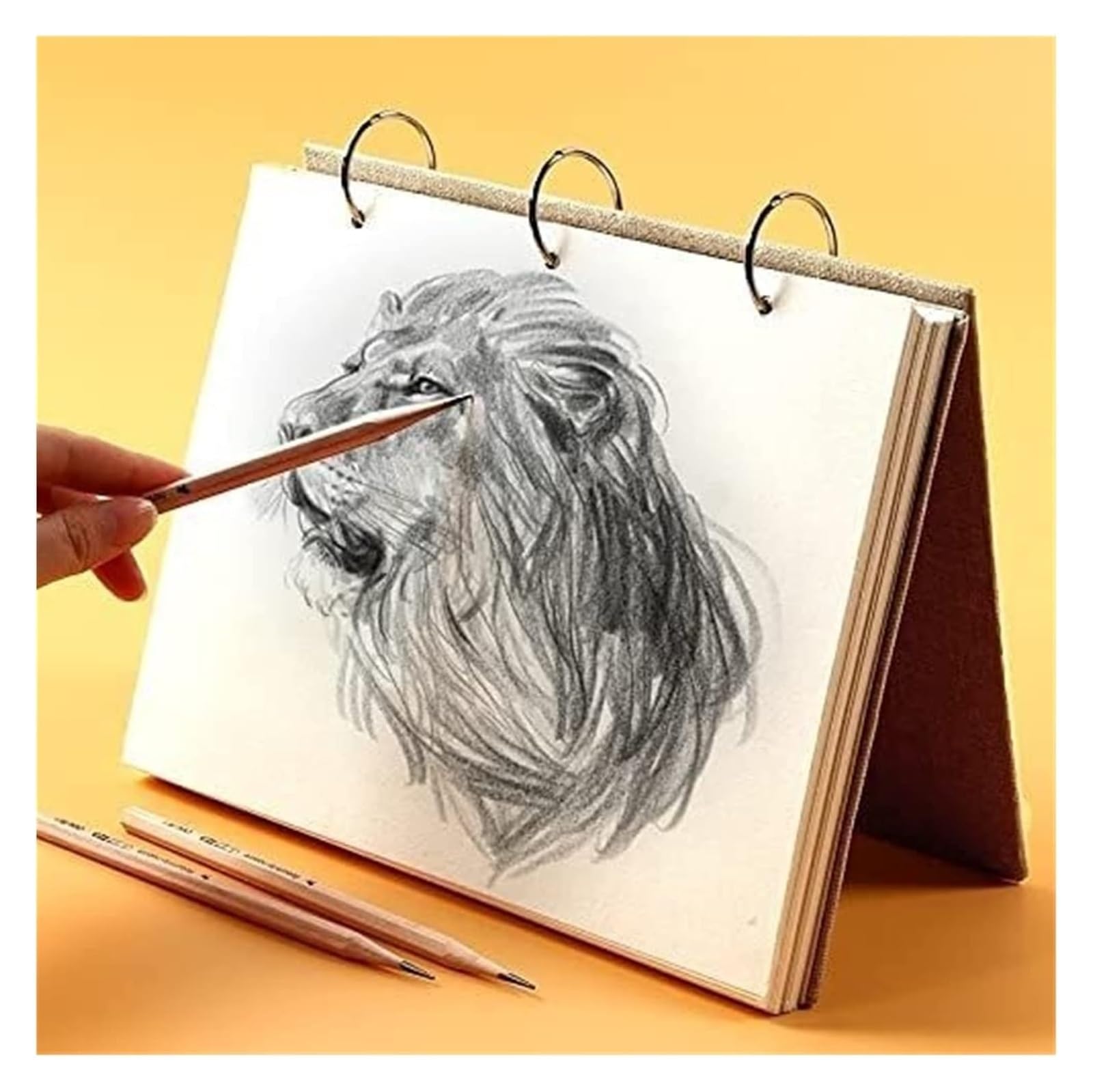 Taccuino, Carta da disegno 8K/16K/32K for schizzi for Pittura Diario Quaderno professionale Blocco note(8k)
