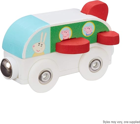 Peppa Pig 674 07215 Peppa's Wood Play Buggies, red